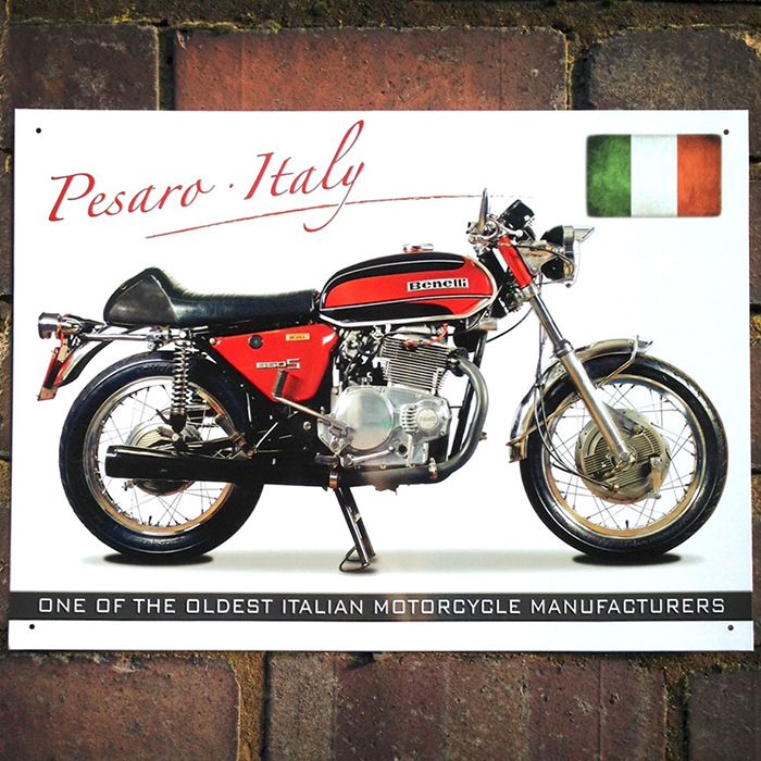 Benelli Tornado 650 Metal Sign